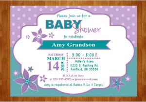 Lily Baby Shower Invitations Items Similar to Spring Baby Shower Invitation Lilies Baby