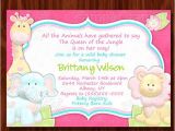 Lily Baby Shower Invitations Jungle Baby Shower Invitation Printable Digital File by