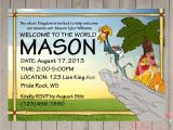 Lion King Baby Shower Invitation Templates Printable Lion King Baby Shower Invitations