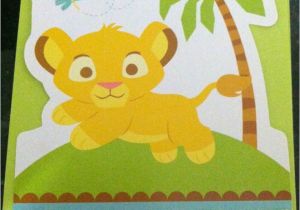 Lion King Baby Shower Invitations Party City 17 Best Images About Lion King Baby Shoer On Pinterest