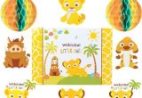 Lion King Baby Shower Invitations Party City Lion King Baby Shower Room Decorating Kit 10pc