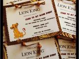 Lion King Birthday Party Invitations Lion King Birthday Party Invitations