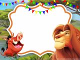 Lion King Party Invitation Template Simba Lion King Invitation Template Perfect for Parties