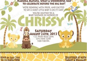 Lion King themed Baby Shower Invitations 1000 Images About Baby Shower On Pinterest