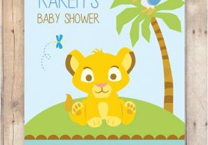 Lion King themed Baby Shower Invitations Lion King Baby Shower Invitation by Flurgdesigns On Etsy