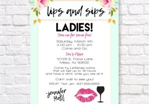 Lipsense Party Invite Lipsense Invitation Lipsense Launch Party Invite Lips