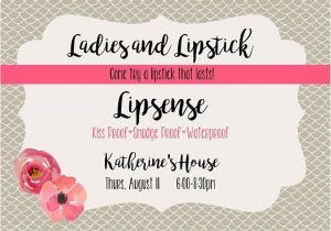 Lipsense Party Invite Lipsense Party at Katherine 39 S Place Pitt County