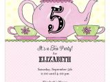 Little Girl Tea Party Invitation Ideas 27 Best Tea Party Invitations Images On Pinterest Tea