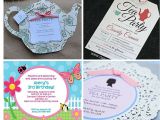 Little Girl Tea Party Invitation Ideas Tea Party Ideas for Little Girls Birthday In A Box