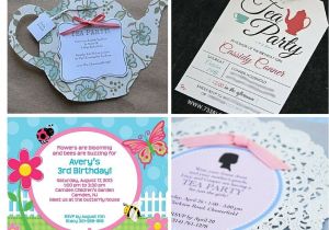 Little Girl Tea Party Invitation Ideas Tea Party Ideas for Little Girls Birthday In A Box