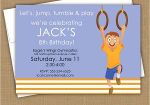 Little Gym Party Invitations 1000 Images About Gymnastics themed Birthday Party On