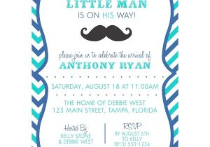 Little Man Baby Shower Invitation Templates Free Little Man Baby Shower Invitation Templates Loadpictures