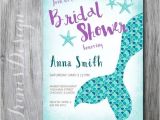 Little Mermaid Bridal Shower Invitations 25 Best Ideas About Mermaid Bridal Showers On Pinterest