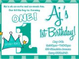 Little Prince First Birthday Party Invitations Lil Prince 1st Birthday Invitation Little Prince Crown 1st