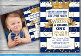 Little Prince First Birthday Party Invitations Prince Invitation Little Prince First Birthday Number E