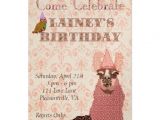 Llama Baby Shower Invitations Pink Llama Birthday Invitation Llama Baby Shower