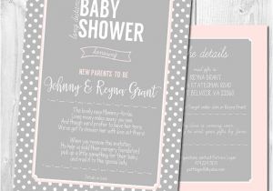 Long Distance Baby Shower Invitation Wording Long Distance Baby Shower Invitation