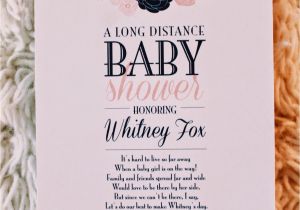 Long Distance Baby Shower Invitation Wording Long Distance Baby Shower Invitation Wording – Gangcraft