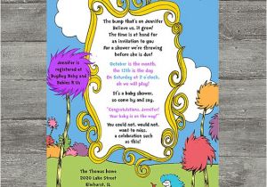 Lorax Baby Shower Invitations Unavailable Listing On Etsy