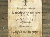 Lord Of the Rings Wedding Invitation Template Lord Of the Rings Wedding Invitations Part One Breecraft