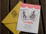 Loteria Wedding Invitations Items Similar to Mexican Loteria Digitally Printed Wedding