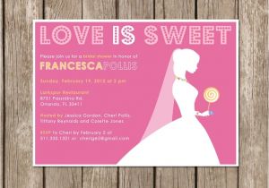 Love is Sweet Bridal Shower Invitation Wording 15 Best Our Celebration Of Bca Images On Pinterest