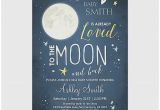 Love You to the Moon and Back Baby Shower Invitations Baby Shower Invitation Unique Love You to the Moon and