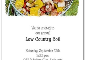 Low Country Boil Party Invitations Awesome Low Country Boil Party Invitations