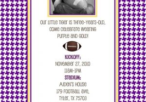 Lsu Party Invitations 17 Best Images About Lsu Bday Party On Pinterest