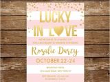 Lucky In Love Bridal Shower Invitations Lucky In Love Bridal Shower Invitation atlantic City