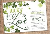 Lucky In Love Bridal Shower Invitations Lucky In Love Bridal Shower Invitation Digital File