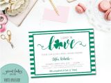 Lucky In Love Bridal Shower Invitations Lucky In Love Bridal Shower Invitation St Patrick S Day