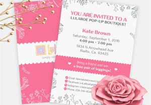 Lularoe Launch Party Invite Lularoe Invitation Card Lularoe Launch Party Pop Up by Justpsd