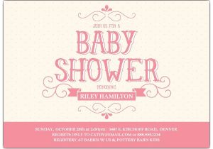 Lullaby Baby Shower Invitations Lullaby Girl Baby Shower Invitations