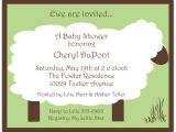 Lullaby Baby Shower Invitations Lullaby Lamb Green Baby Shower Invitations