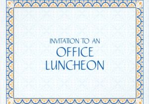 Lunch Party Invitation Template 19 Lunch Invitations Psd Vector Eps