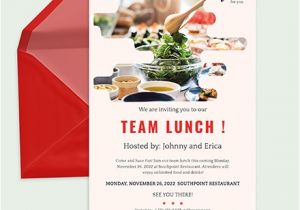 Lunch Party Invitation Template Free Team Lunch Invitation Template Download 856