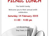 Lunch Party Invitation Template Lunch Invitation Flyer Template Ms Word Free Flyer