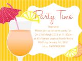 Lunch Party Invitation Template Lunch Party Invitations