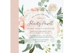 Lush Party Invitations Lush Party Invitations Midsummer Floral Baby Shower