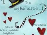 Mad Hatter Tea Party Birthday Invitations Mad Hatters Tea Party Invitation Template Free