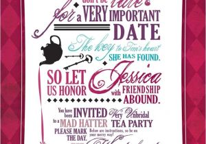 Mad Hatter Tea Party Bridal Shower Invitations 154 Best Images About Mad Hatter Tea Party Birthday On