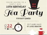 Mad Hatters Tea Party Invitations Free Templates Free Printable Invitations Mad Hatter