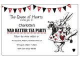 Mad Hatters Tea Party Invitations Free Templates Mother Daughter Tea Mad Hatter theme Invitations Google