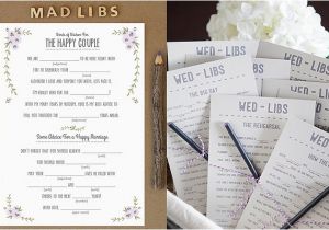 Mad Lib Wedding Invitation Fun Wedding Ideas Wedding Invitations A2zweddingcards