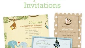 Magnet Baby Shower Invitations Personalized Baby Shower Invitations by Crinklednose