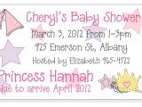 Magnet Invitations Baby Shower Princess theme Baby Shower Invitation Magnets and Cards