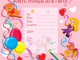 Make An Invitation Card for Birthday Party Kids Birthday Party Invitations