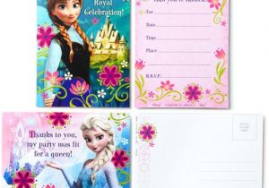 Make Birthday Invitations at Walmart Hallmark Party Disney Frozen Invitations with Envelopes