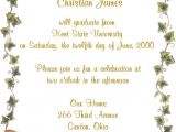Make Graduation Party Invitations Tips Easy to Create Graduation Party Invitation Wording
